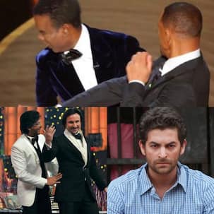 Oscars 2022 Will Smith-Chris Rock row: Throwback video of Neil Nitin Mukesh asking Shah Rukh Khan and Saif Ali Khan to ‘shut up’ resurfaces