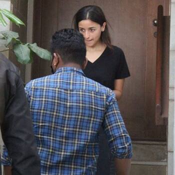 In Pics: Shah Rukh Khan, Alia Bhatt, Ranbir Kapoor, Karan Johar spotted at  Zoya Akhtar's house