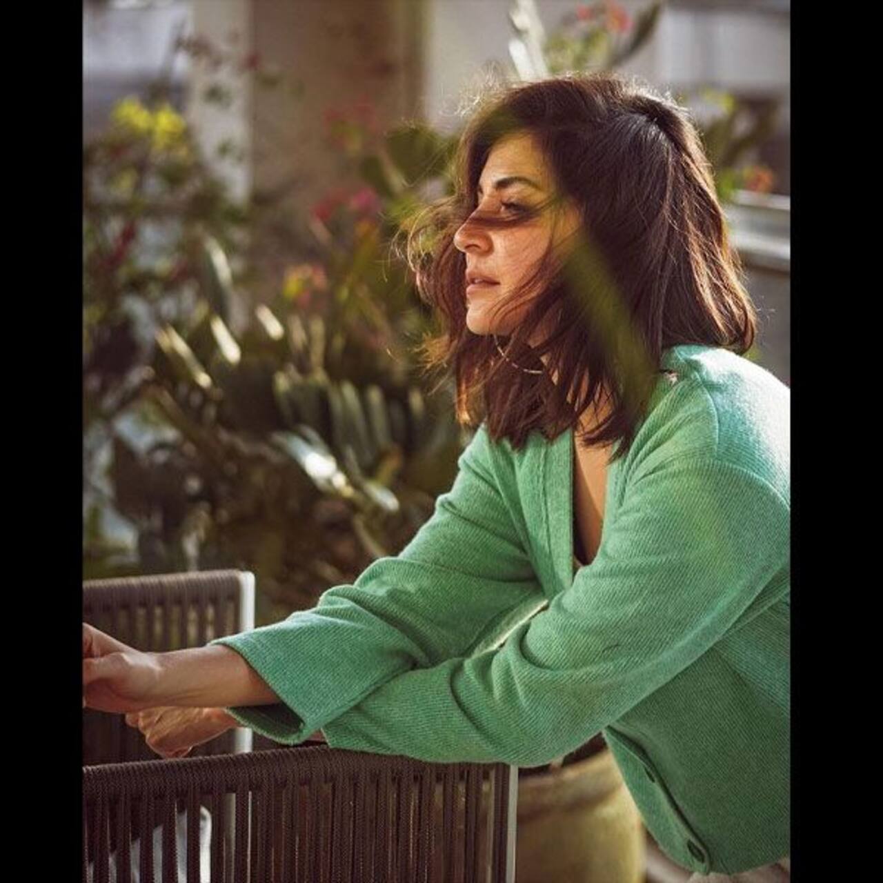 Wind in Anushka Sharma's hair