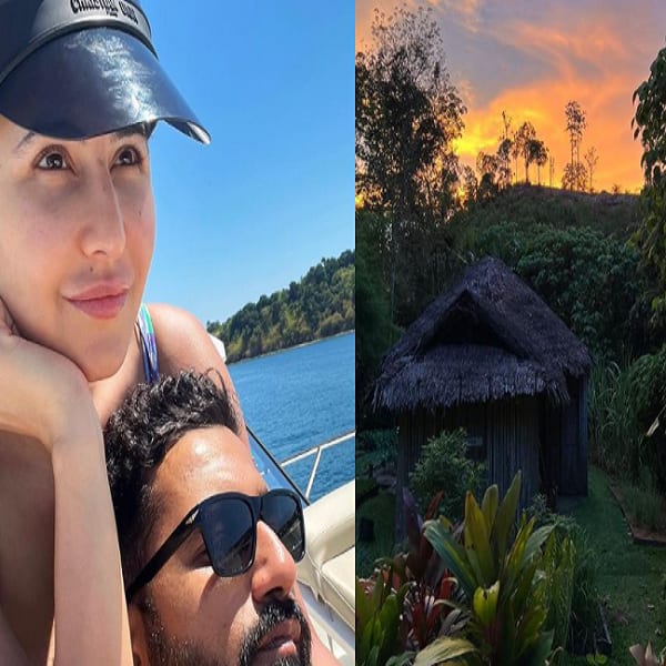 Katrina Kaif and Vicky Kaushal are finally on a vacation.