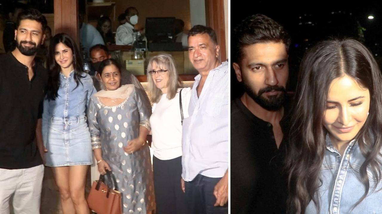 OMG! Bollywood's popular couple Vicky Kaushal- Katrina Kaif were seen ...