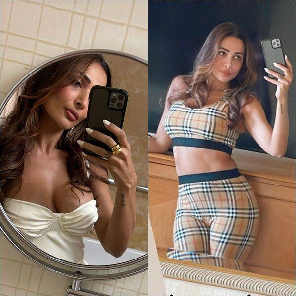 Malaika Arora's mirror selfies