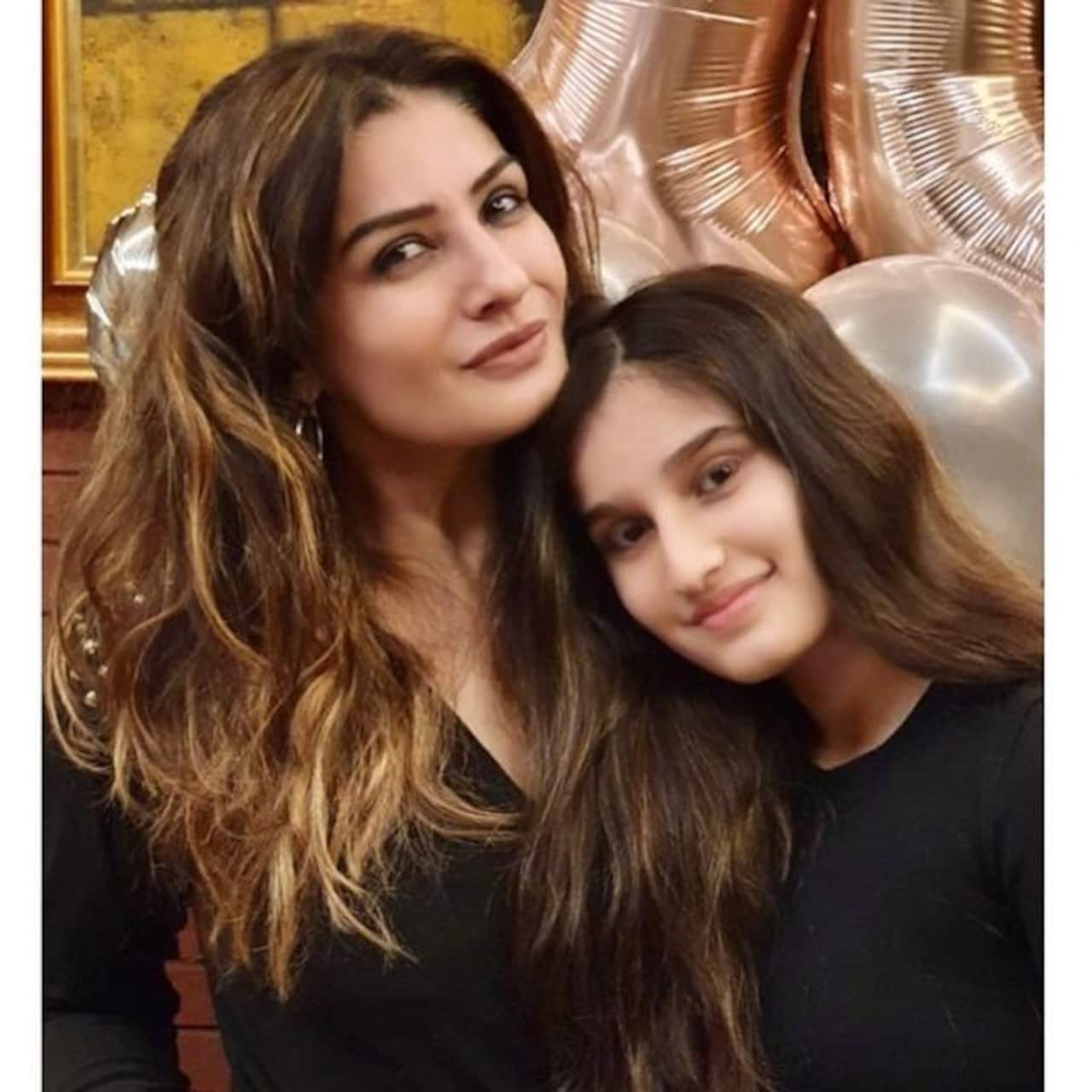 Raveena Tandon Shares Unseen Then And Now Pictures Of Her Daughter Rasha Thadani On Her 17th