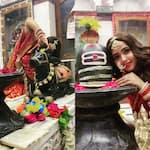 Mahashivratri के मौके पर सज-धजकर मंदिर पहुंचीं Kajal Raghwani, लुक देखकर घायल हुए फैंस