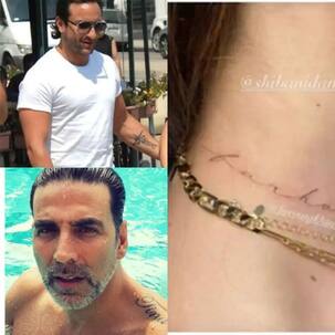 Hrithik Roshan से लेकर Akshay Kumar तक, इन Celebs ने आपनी बॉडी पर लिखवाया लाइफ पार्टनर्स का नाम