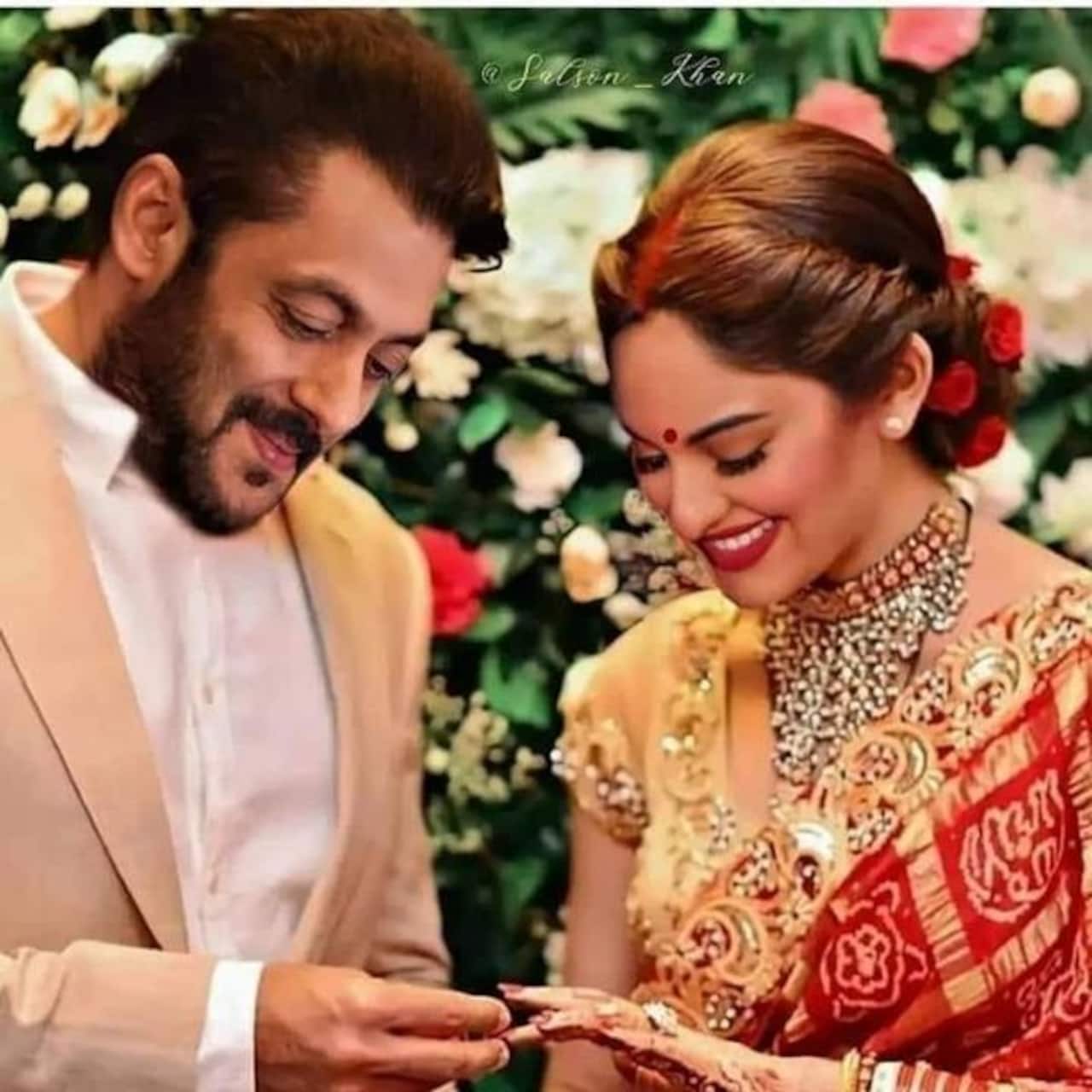 Salman Khan And Sonakshi Sinha Are Married Heres The Truth Behind The Viral Wedding Picture