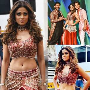 Shamita Shetty ने रेड ड्रेस पहन बिखेरा हुस्न का जलवा, Holi पर आग लगाने के लिए हैं तैयार- देखें Photos