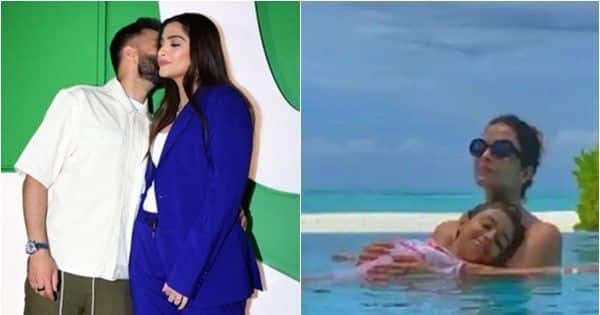 Trending Ent News Today: Mom-to-be Sonam steps out with hubby, Aishwarya enjoys pool time with Aaradhya