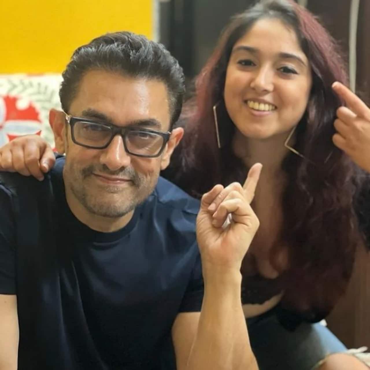 Aamir Khan turns make-up artist for daughter Ira Khan; here's what she has to say about his 'skills'