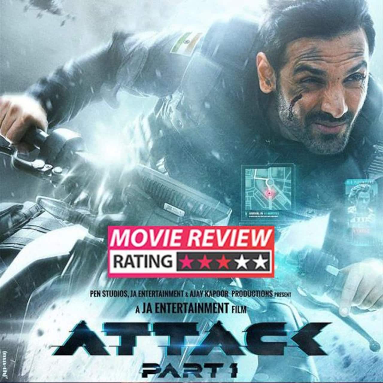 Attack movie review: John Abraham's super-soldier opens an unexplored avenue for Indian action movies, albeit with a few bumps