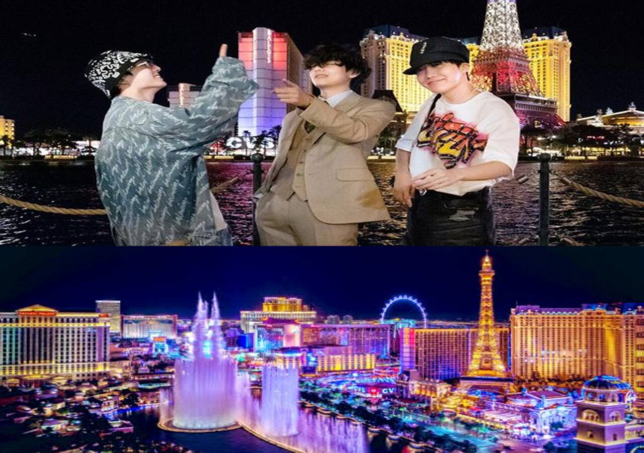 BTS' J Hope leaves for Las Vegas in a Rs 1.7 lakh mohair cardigan after  recovering from COVID-19, see photos