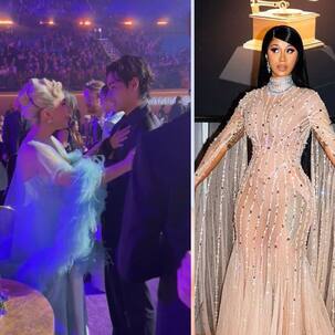 Trending Hollywood News Today: Lady Gaga kisses BTS' V at Grammys 2022, Cardi B deletes social media accounts and more