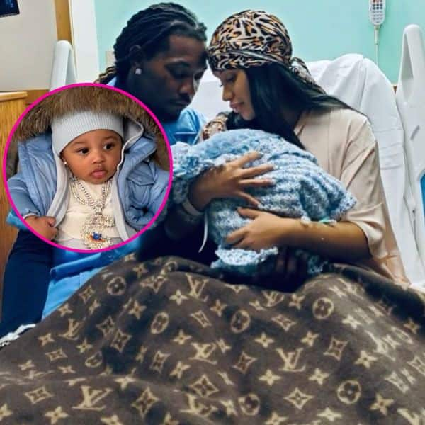 Cardi B and Offset shares name and first photo of baby boy Wave