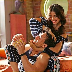 Disha Patani is in awe of Tiger Shroff's electrifying dance moves in Whistle Baja 2.0 – check out their responses