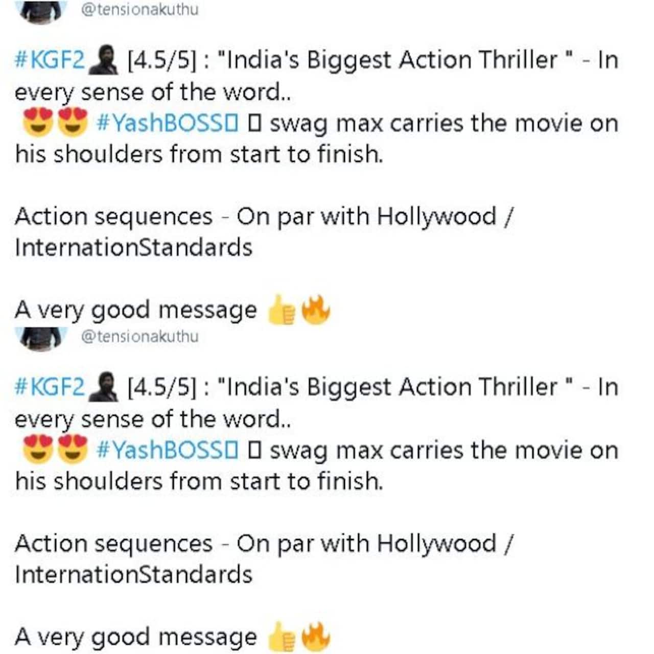 KGF Chapter 2 – India’s Best Action Thriller