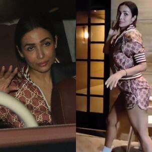 Malaika Arora flaunts her toned legs in Gucci silk shorts; the price will make you dizzy