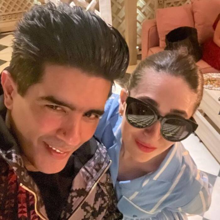 Manish Malhotra and Karisma Kapoor