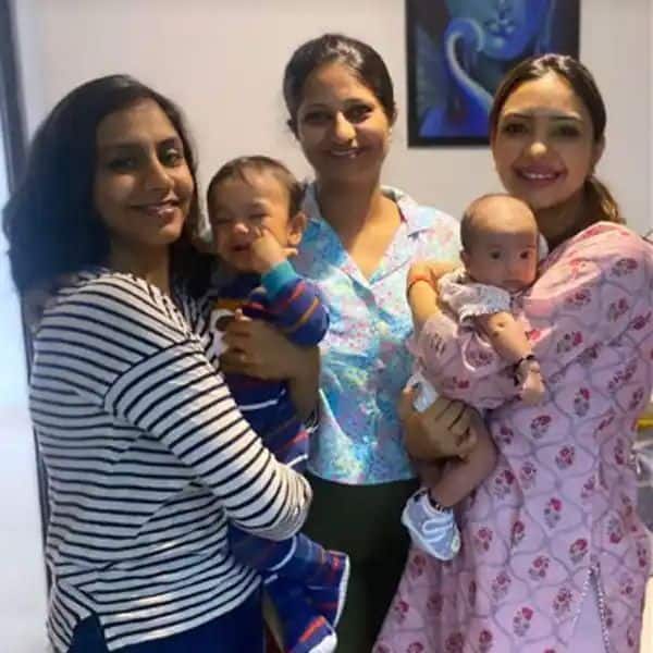 Pooja Banerjee's baby is home