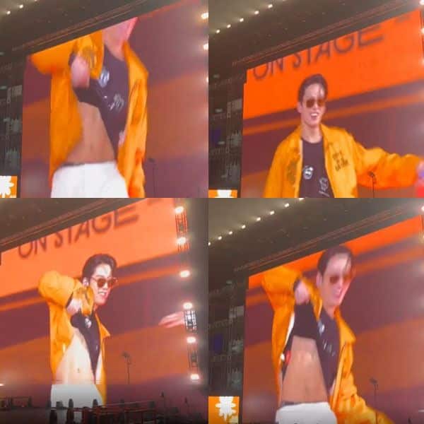 BTS Las Vegas Concert: BTS kick off PTD Las Vegas concert! Jungkook flashes  his abs on ARMYs demand, RM addresses Grammys - The Economic Times