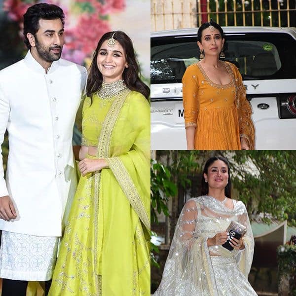 Ranbir Kapoor-Alia Bhatt Wedding: Kareena Kapoor Khan & Sister Karisma Look  Stunning In Tradational Outfits As They Arrive At RK's Vastu House For  Mehendi