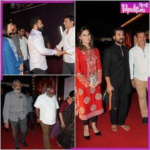 RRR success party: पत्नी संग नंगे पैर पहुंचे राम चरण, पार्टी में नहीं शामिल हुए आलिया भट्ट-अजय देवगन !!