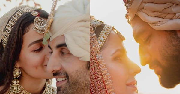 Mushy pics from celebrity weddings that will make you believe that love exists in real