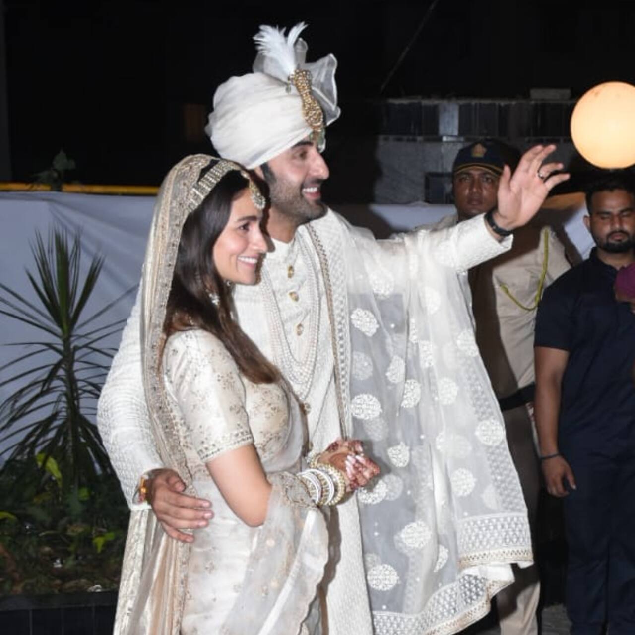 Ranbir Kapoor and Alia Bhatt can't stop blushing as they make their ...