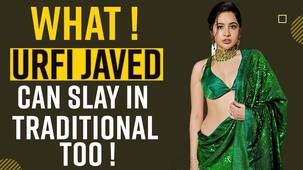 Stunning traditional looks of Bigg Boss OTT fame Urfi Javed that will leave you speechless - Watch video