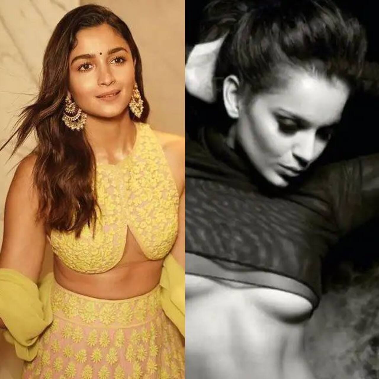 Alia Bhatt To Kangana Ranaut These Actresses Rocked The Risque Underboob Trend Without Any 2435