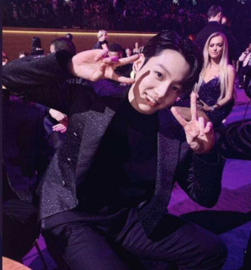 BTS A seatfiller and fan at Grammys gets clicked with Jungkook; ARMYs