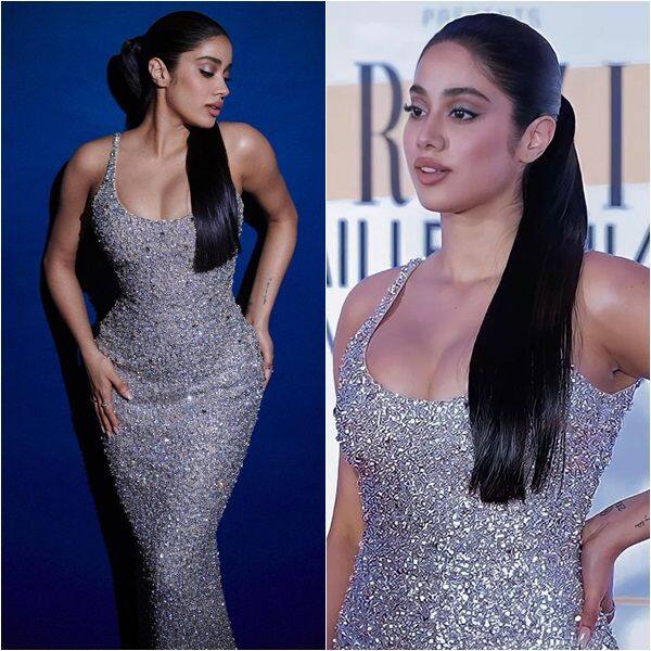 Janhvi Kapoor flaunts her hourglass figure
