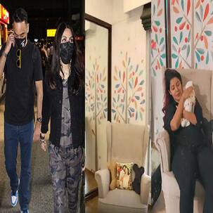 Trending celeb pics of the day: Riddhima Sahani in Mumbai for Ranbir-Alia wedding, Debina Bonnerjee shares daughter's nursery pics and more