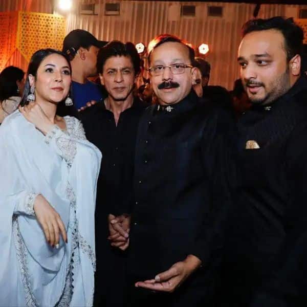 Shehnaaz Gill and Shah Rukh Khan's bonding at Iftar party