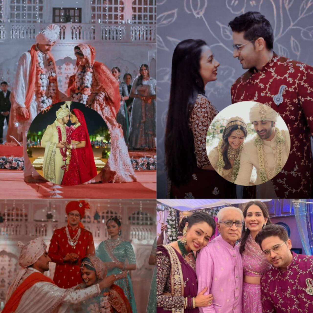 Yeh Rishta Kya Kehlata Hai-AbhiRa Ki Shaadi and Anupamaa-MaAn Ki Shaadi inspired by Priyanka-Nick, and Ranbir-Alia weddings?