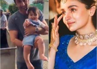 Alia Bhatt finally reacts to viral video of Ranbir Kapoor cradling a baby; cries 'happy tears'