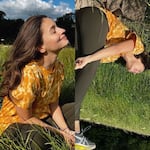 Alia Bhatt is all smiles as she preps for Hollywood debut Heart of Stone opposite Gal Gadot; soaks in the sun in de-glam avatar [View Pics]