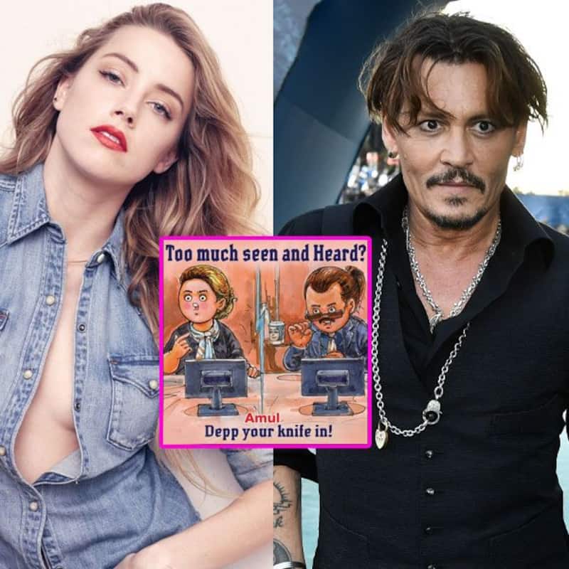 Amber Heard-Johnny Depp trial: Amul’s new topical on the much-talked about legal battle viral; here’s how netizens reacted