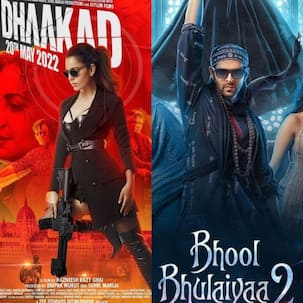 Bhool Bhulaiyaa 2 vs Dhaakad box office collection day 1: Kartik Aaryan starrer headed for bumper Rs 14 crore opening; Kangana Ranaut starrer will be lucky to cross Rs 1 crore