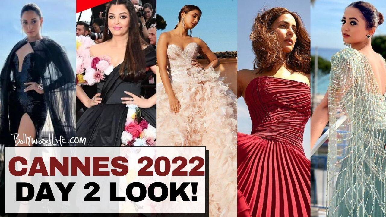 Aishwarya Rai's dramatic looks from black gown with 3D flowers to