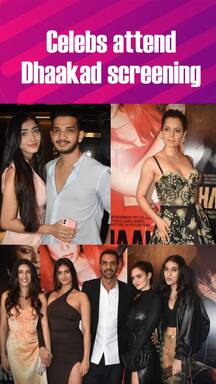 Dhaakad screening: Lock Upp stars Munawar Faruqui, Poonam Pandey and more celebs attend Kangana Ranaut film's private show