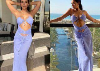 Esha Gupta slays the underboob look in this racy outfit; fans react with fire emojis [View Pics]
