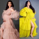 After Kajal Aggarwal and Bharti Singh, Kratika Sengar stuns in a ruffled gown for her maternity photoshoot [VIEW PICS]