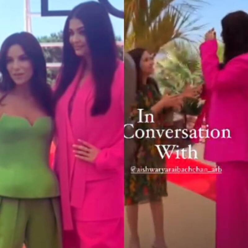 Cannes 2022: Aishwarya Rai Bachchan steps out in a pink pantsuit for her first appearance; honestly, we expected better