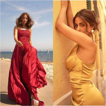 Turning Heads - Cannes 2022: Aishwarya Rai Bachchan Strikes A Pose; Deepika  Padukone Paints The Gala Red; Hina Khan Turns Princess