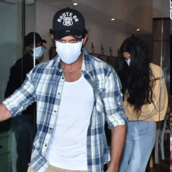 Hrithik Roshan and Saba Azad spotted