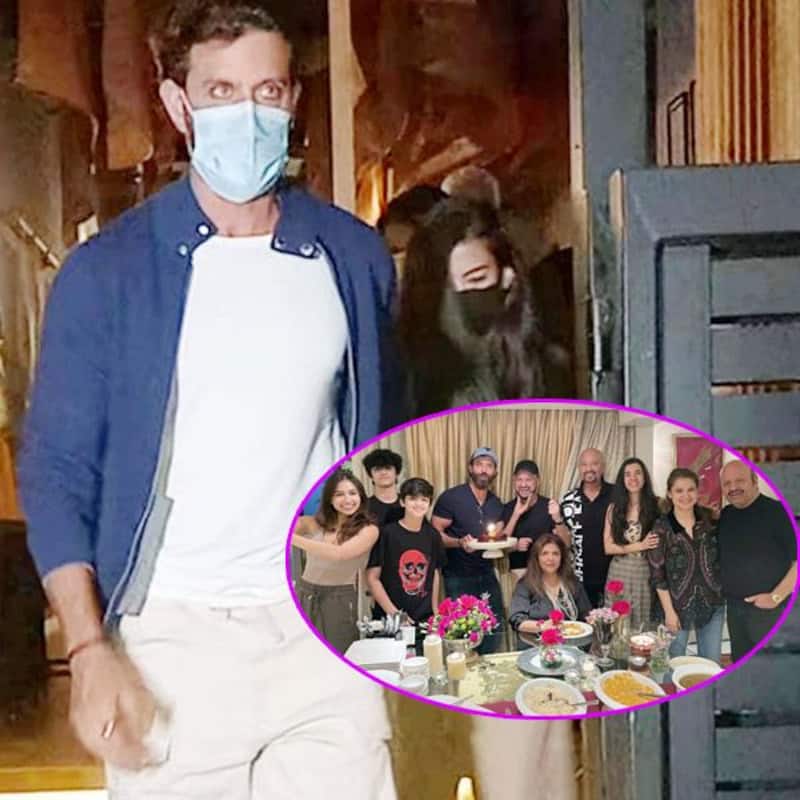 Hrithik Roshan's girlfriend Saba Azad a part of the Roshan family; attends actor's cousin's birthday bash [View Pic]