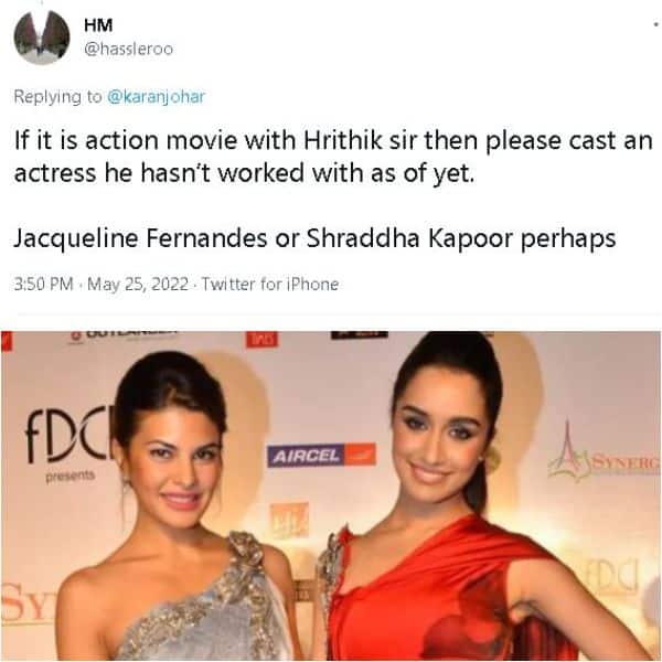 Hrithik Roshan, Jacqueline Fernandez, Shraddha Kapoor in Karan Johar’s action film