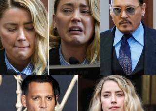 Amber Heard breaks down as she reveals the reason she filed for divorce with Johnny Depp