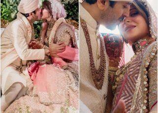 Kanika Kapoor ने वरमाला के स्टेज पर ही कर डाला पति को लिप-किस, शादी की तस्वीरें शेयर कर लिखा, 'परियों की कहानी'