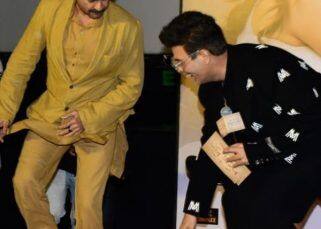 JugJugg Jeeyo trailer launch: Karan Johar tries to touch Anil Kapoor's feet; veteran actor's EPIC reaction is winning hearts [Watch Video]